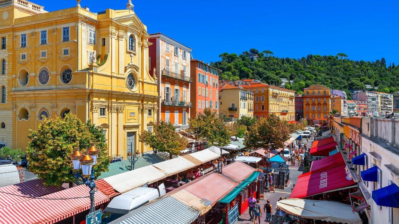 Grosso 4 Pers Wifi Ac Parking Apartman Nizza Kültér fotó