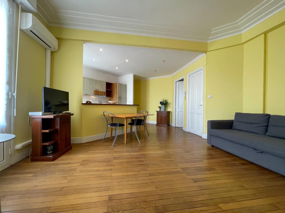 Grosso 4 Pers Wifi Ac Parking Apartman Nizza Kültér fotó
